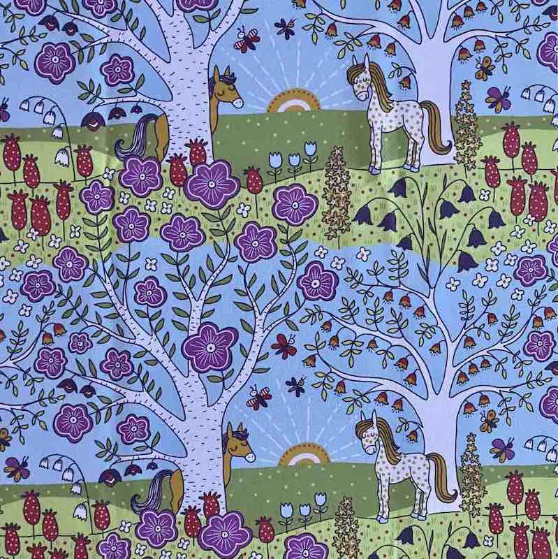 Lillestoff CANVAS koník v ráji