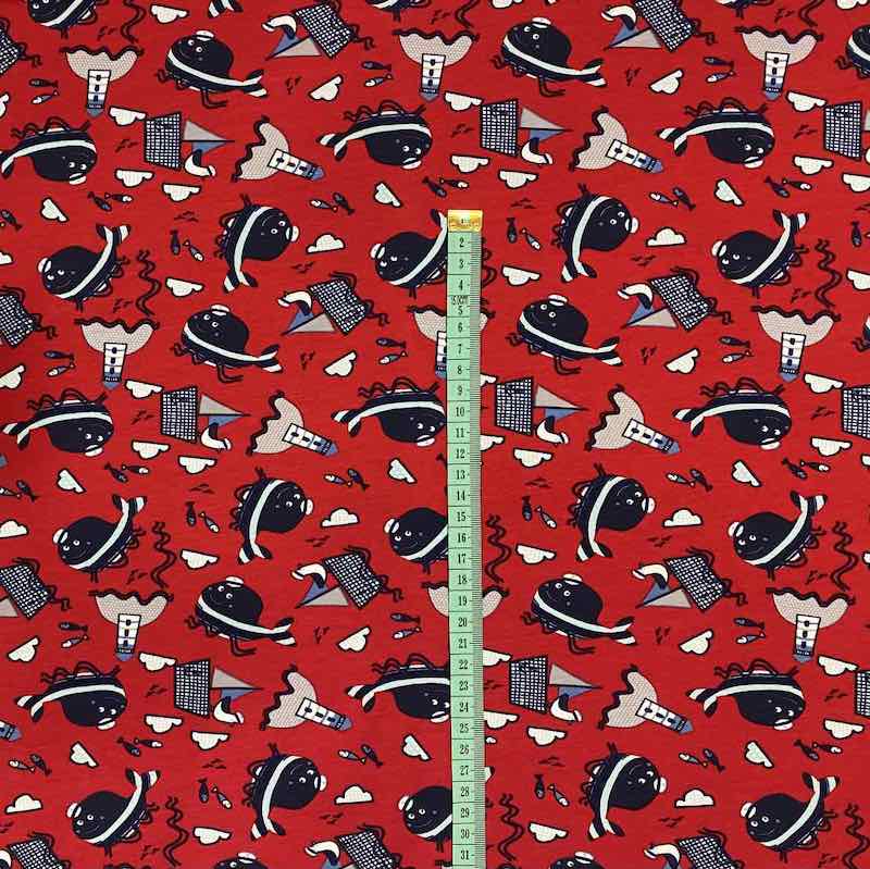 velryba na červené