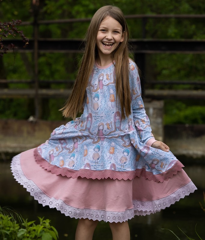 Lillestoff modré dlouhovlásky