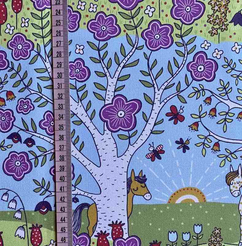 Lillestoff CANVAS koník v ráji