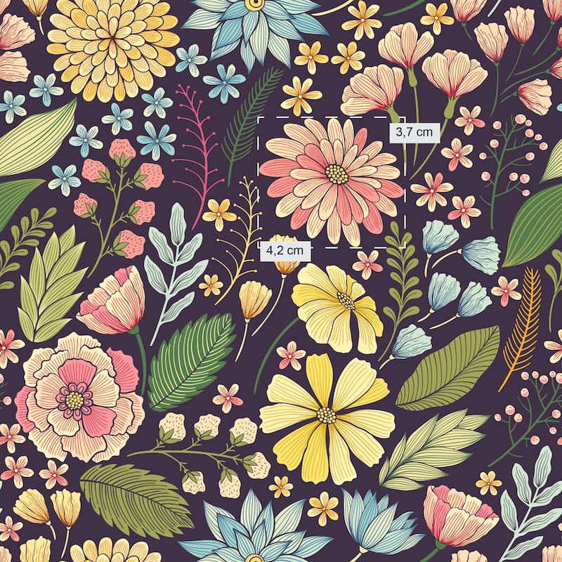 louka v noci - úplet