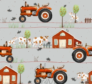 farma na šedé - teplákovina