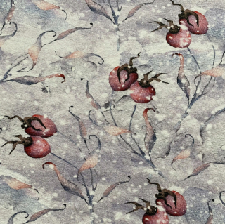 zmrzlý šípek úplet