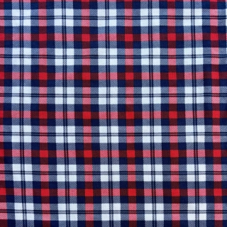 100% bavlněný úplet - tmavá kostka